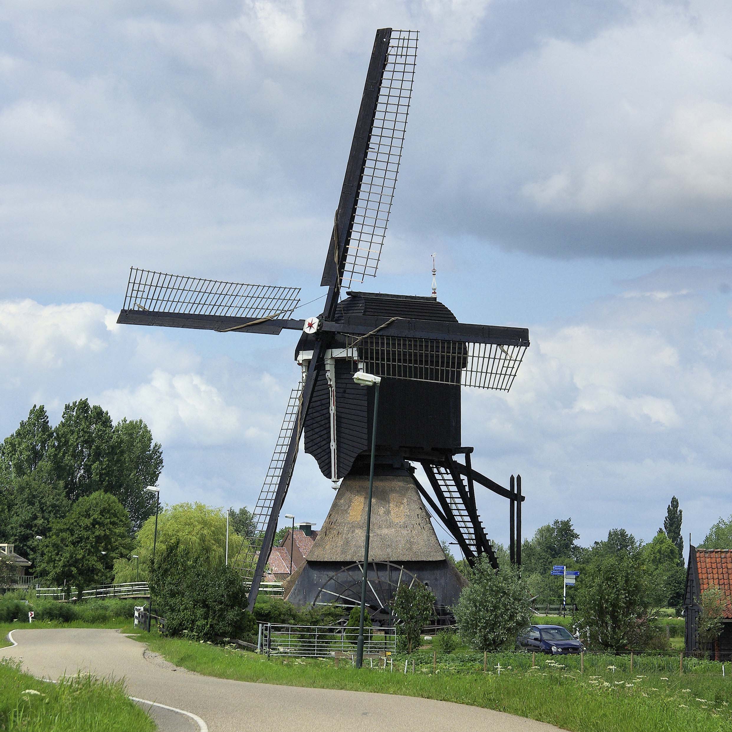 Scheiwijkse molen Een foto van de Scheiwijkse molen