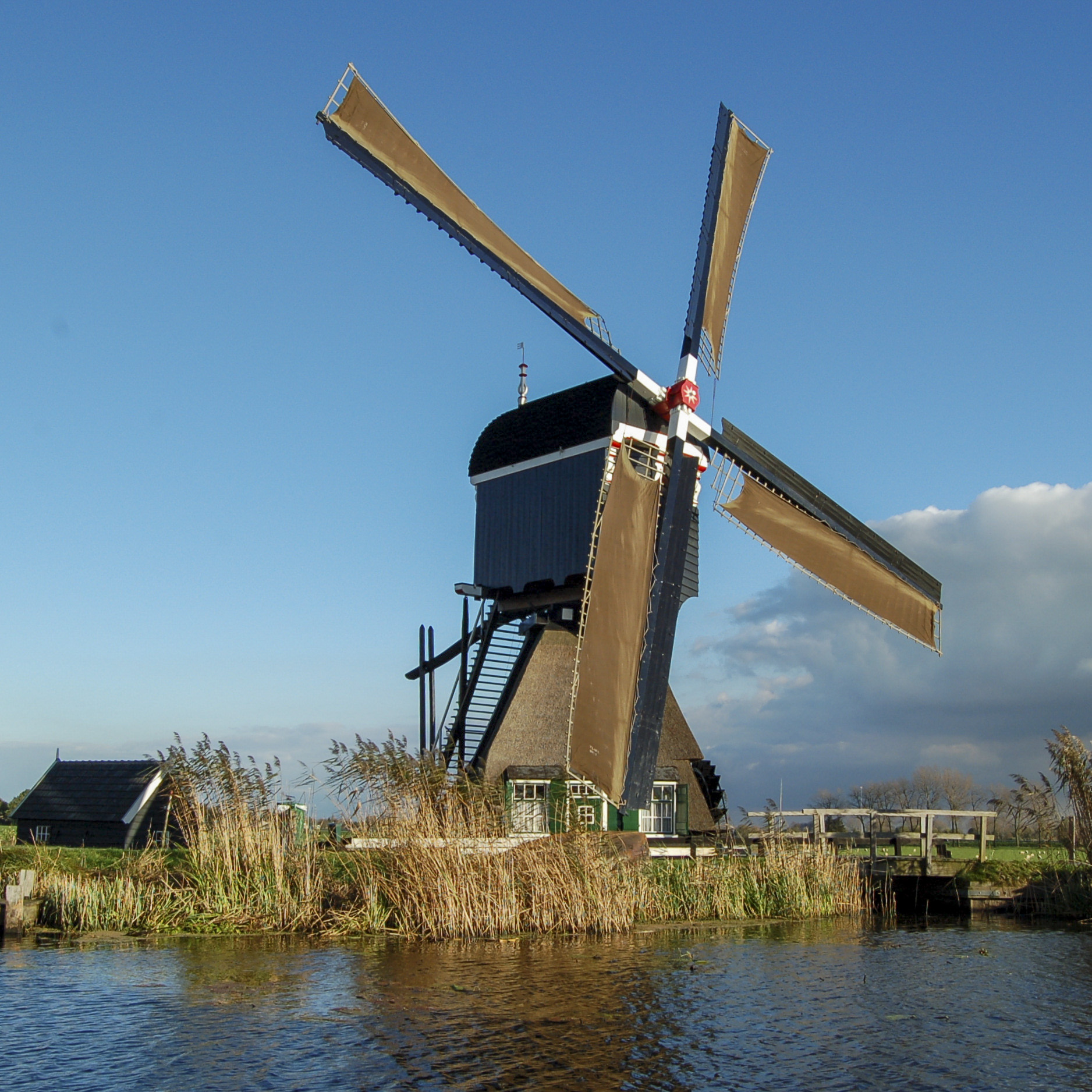 Vlietmolen Een foto van de Vlietmolen
